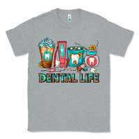 Heather Grey Dental Life Dentist Coffee Cups Classic Tee - FaDigitalArtStudio