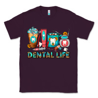 Plum Dental Life Dentist Coffee Cups Classic Tee - FaDigitalArtStudio