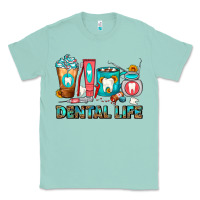 Seafoam Dental Life Dentist Coffee Cups Classic Tee - FaDigitalArtStudio