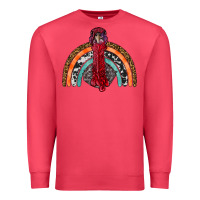 Cardinal thanksgiving turkey rainbow Premium Sweatshirt - RanaPortraitStore