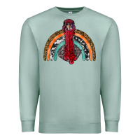 Seafoam thanksgiving turkey rainbow Premium Sweatshirt - RanaPortraitStore