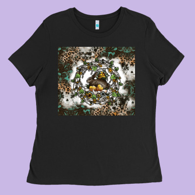 Natures Circle Of Life Ladies Tee Designed By Cowhidedigitalart