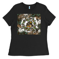 Black natures circle of life Ladies Tee - CowhideDigitalArt