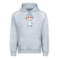Heather Grey monkey cute animals Urban Hoodie - RanaPortraitStore