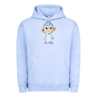Pigment Grape Ice monkey cute animals Urban Hoodie - RanaPortraitStore
