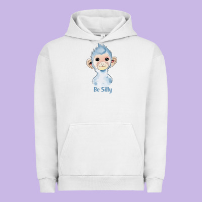 Monkey Cute Animals Urban Hoodie Designed By Ranaportraitstore