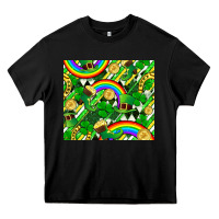 Black St. Patrick's Day Heavy Core Tee - FaDigitalArtStudio