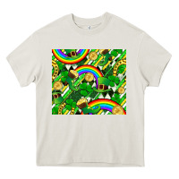 Cream St. Patrick's Day Heavy Core Tee - FaDigitalArtStudio