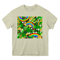 Mossy St. Patrick's Day Heavy Core Tee - FaDigitalArtStudio