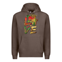 Coffee juneteenth love Premium Hoodie - BarkalooDesign