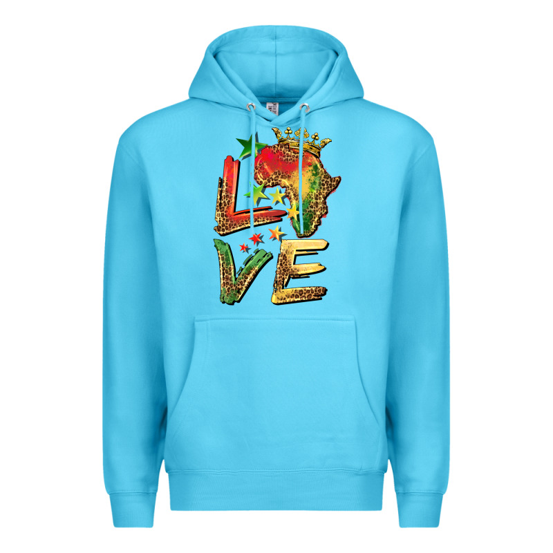 Juneteenth Love Premium Hoodie by BarkalooDesign | Teevron