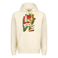 Sandshell juneteenth love Premium Hoodie - BarkalooDesign