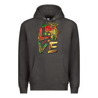 Smoke juneteenth love Premium Hoodie - BarkalooDesign
