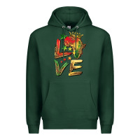 Sports Green juneteenth love Premium Hoodie - BarkalooDesign