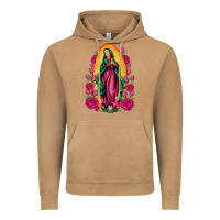 Our Lady Of Guadalupe Vintage Hoodie | Teevron