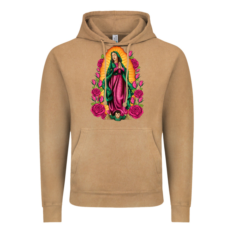 Our Lady Of Guadalupe Vintage Hoodie by Artiststas | Teevron