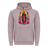 Vintage Zinc our lady of guadalupe Vintage Hoodie - Artiststas