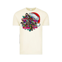Vintage Arctic serape and leopard christmas Vintage Tee - CowhideDigitalArt
