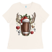 Bone christmas football Ladies Tee - SublimationCraftShop