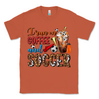 Copper I Run On Coffee And Soccer Frappe Classic Tee - FaDigitalArtStudio