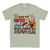 Matcha I Run On Coffee And Soccer Frappe Classic Tee - FaDigitalArtStudio