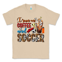 Mushroom I Run On Coffee And Soccer Frappe Classic Tee - FaDigitalArtStudio