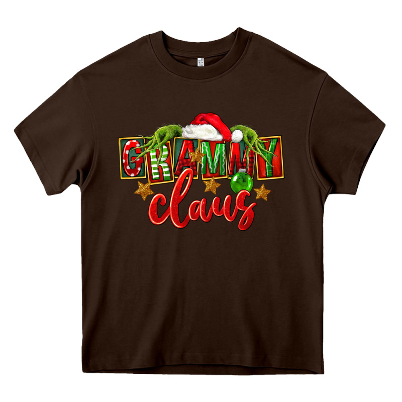 Christmas Grammy Claus Mother's Day Heavy Core Tee by FaDigitalArtStudio | Teevron