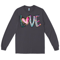 Smoke Valentine Love Long Sleeve Tee - CowhideDigitalArt