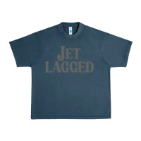 Midnight Navy jet lagged cute world traveler & funny vacation pullover hoodie Urban Heavy Tee - linhVisuals