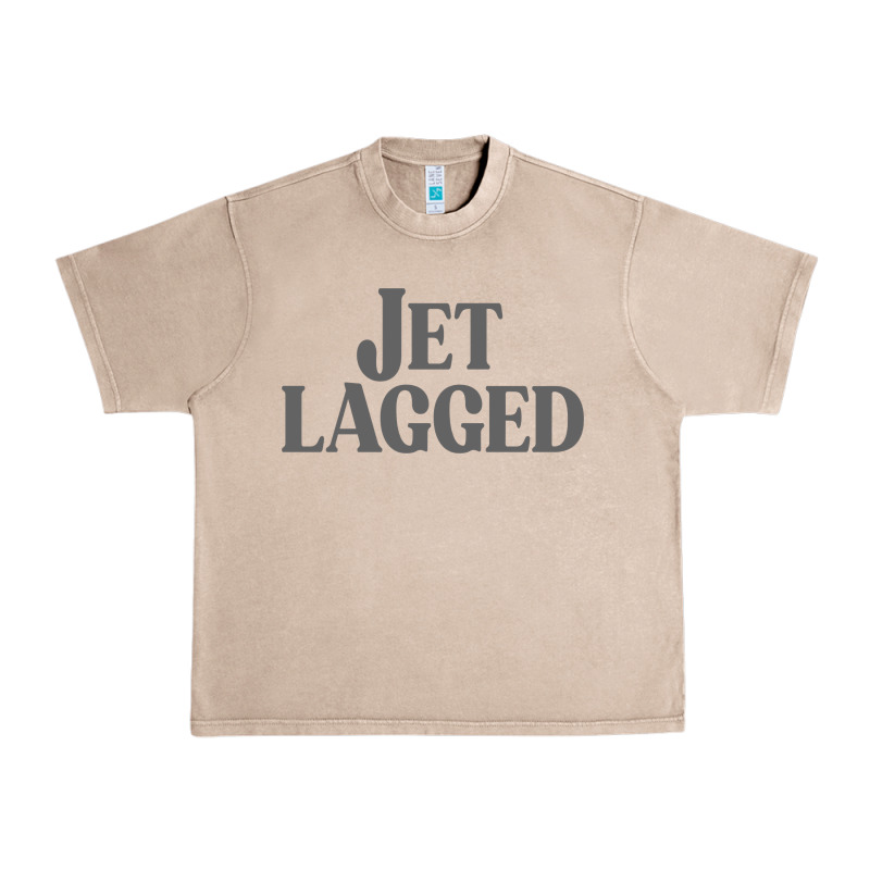 Jet Lagged Cute World Traveler & Funny Vacation Pullover Hoodie Urban Heavy Tee by linhVisuals | Teevron