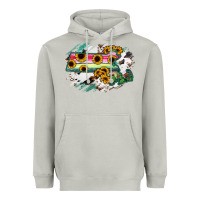 Moon Dust Massachusetts State Map Heavyweight Hoodie - RanaPortraitStore