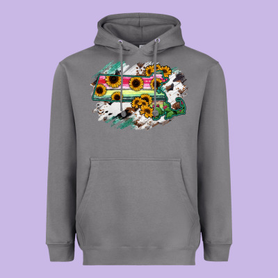 Massachusetts State Map Heavyweight Hoodie Designed By Ranaportraitstore