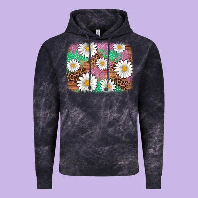 Easter Daisy Background Vintage Hoodie Designed By Artiststas