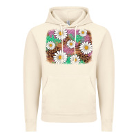 Vintage Artic easter daisy background Vintage Hoodie - Artiststas