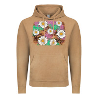 Vintage Camel easter daisy background Vintage Hoodie - Artiststas