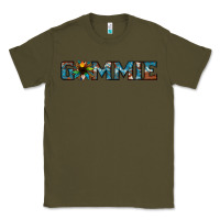 Army Green gammie sunflower cowhide Classic Tee - Jasminsmagicworld