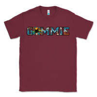 Burgundy gammie sunflower cowhide Classic Tee - Jasminsmagicworld
