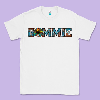 Gammie Sunflower Cowhide Classic Tee Designed By Jasminsmagicworld