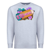 Heather Grey hello 5th grade Premium Sweatshirt - RanaPortraitStore