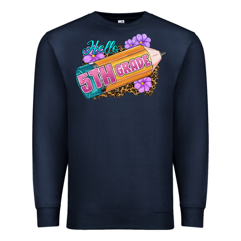 Hello 5th Grade Premium Sweatshirt by RanaPortraitStore | Teevron