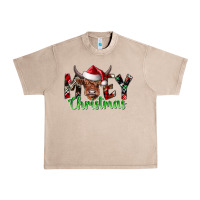 French Oak moey Christmas Urban Heavy Tee - CowhideDigitalArt