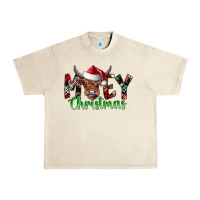 Sandshell moey Christmas Urban Heavy Tee - CowhideDigitalArt