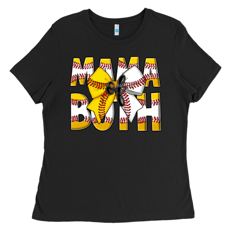 Mama Of Both Ladies Tee by CowhideDigitalArt | Teevron