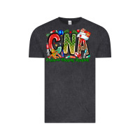 Vintage Black Christmas CNA Vintage Tee - CowhideDigitalArt