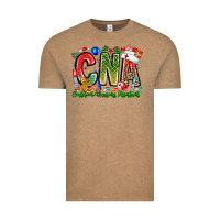 Vintage Coffee Christmas CNA Vintage Tee - CowhideDigitalArt