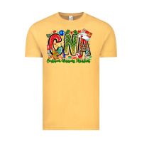 Vintage Mustard Christmas CNA Vintage Tee - CowhideDigitalArt