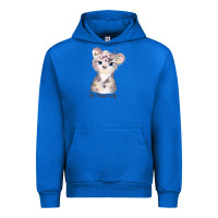 Cobalt tiger cute animals Urban Hoodie - RanaPortraitStore