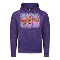 Cloud Purple easter butterfly leopard background Vintage Hoodie - Artiststas