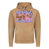 Vintage Camel easter butterfly leopard background Vintage Hoodie - Artiststas