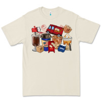 Bone postal worker coffee cups Premium Tee - FaDigitalArtStudio